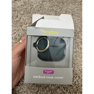 heyday Earbud Case Cover Dark Green for Apple AirPods 3rd Gen Carabiner Wireless